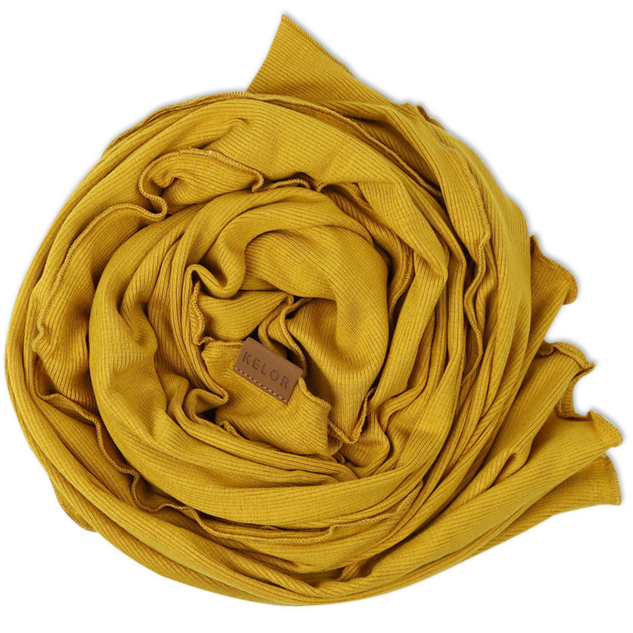 KELOR Luxury Bamboo Scarf Wrap - Golden