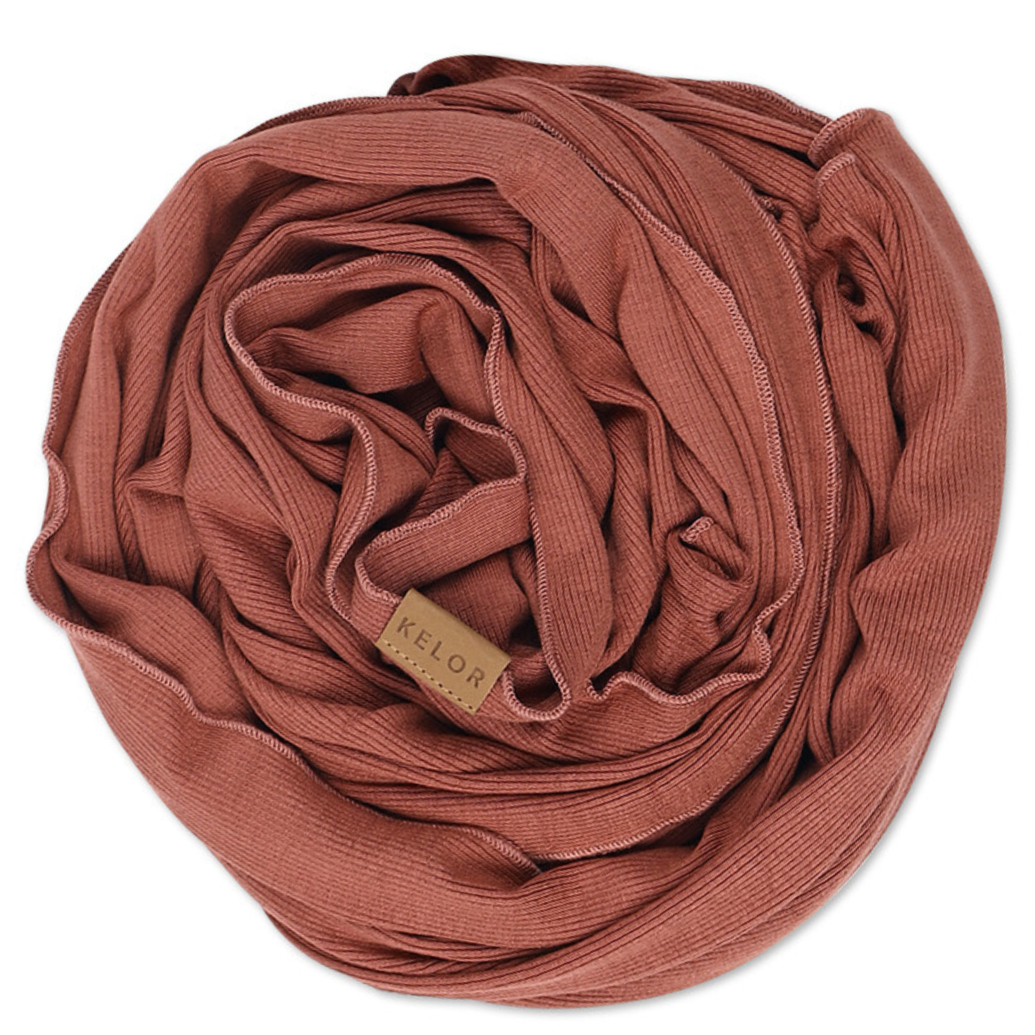 KELOR Luxury Bamboo Scarf Wrap - Blush Pink