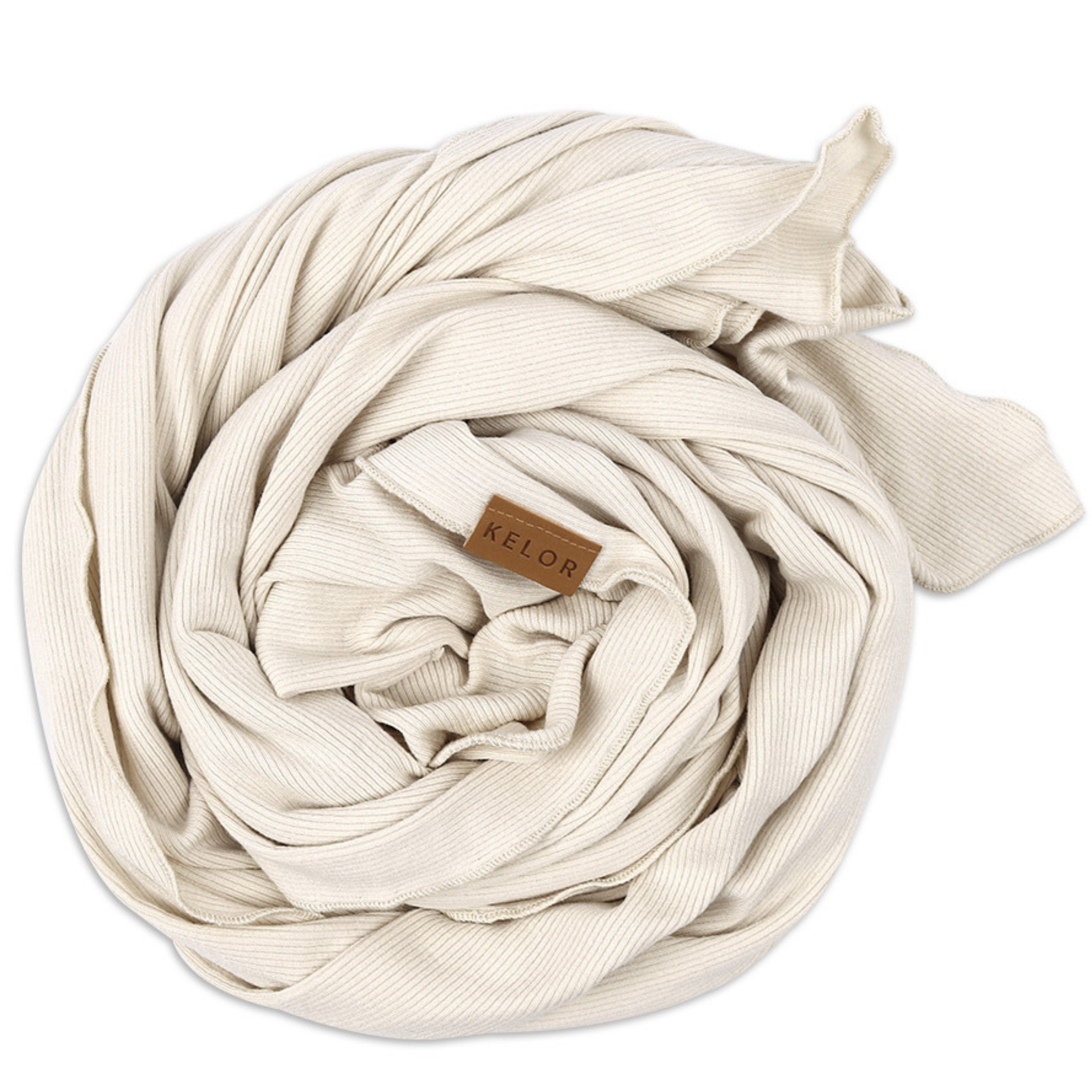 KELOR Luxury Bamboo Scarf Wrap - Fawn