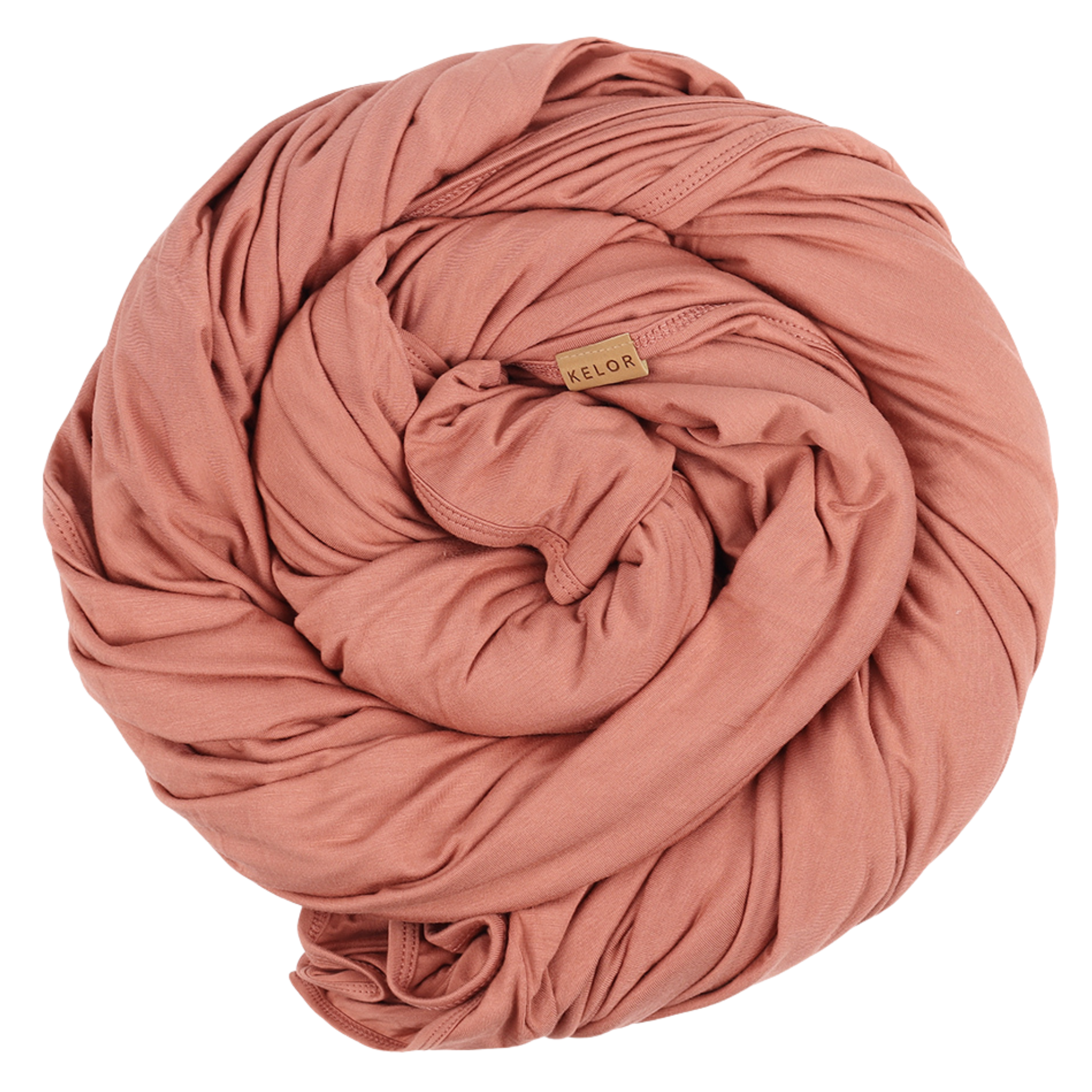 Luxury Bamboo Wrap Blanket - Travel Single Sided - Blush